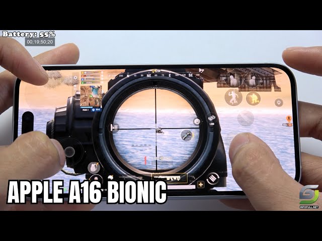 iPhone 15 test game PUBG New State