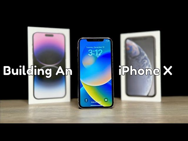 Building an iPhone X from the ground up
