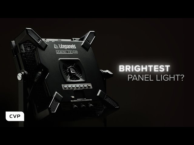 The Brightest Panel Light!? | Litepanels Gemini 1x1 Hard RGBWW LED Light - Review