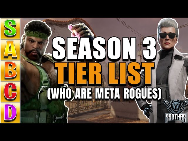 *NEW* BEST ROGUES IN ROGUE COMPANY - SEASON 3 UPDATE! (Rogue Company Tier List)