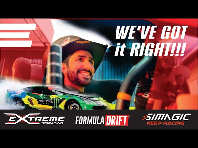 Barion's FORMULA DRIFT Success with Extreme Sim Racing & Simagic Racing SimulatorsTech! (DUBBED)