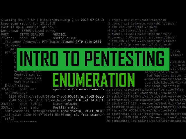 Introduction To Pentesting - Enumeration