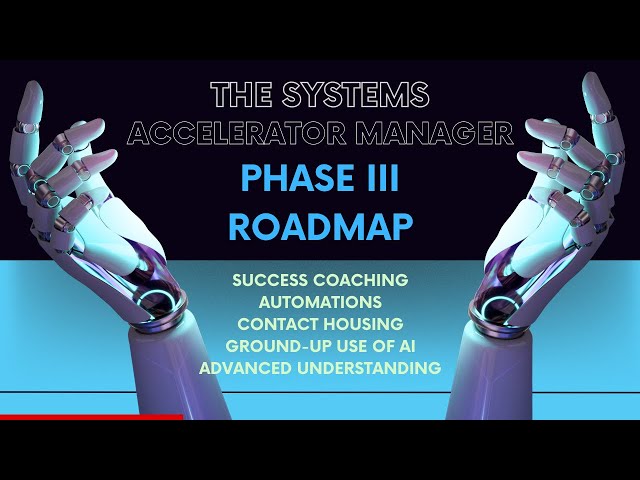 The First Ground-Up AI Systems Accelerator - Phase III:  Of The Systems Accelerator Manager (SAM)