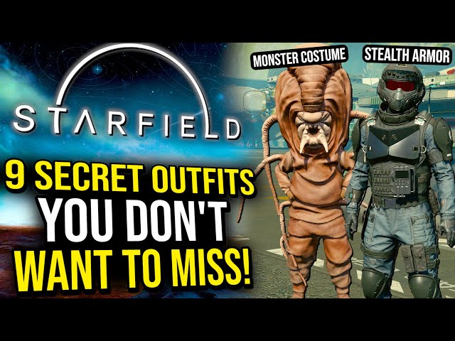 Starfield - Don't Miss Out on These 9 Secret Outfits!