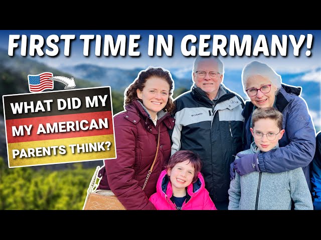 My Parents' FIRST IMPRESSIONS of Germany! 🇩🇪 The Food, Culture, Autobahn, Landscape & More