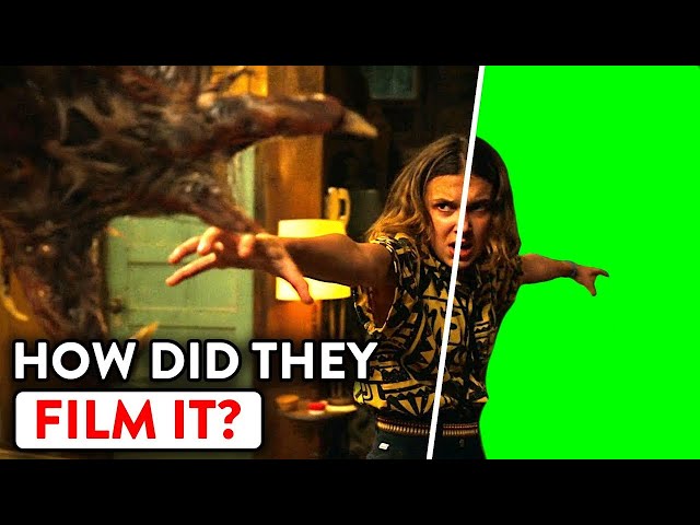 What Stranger Things Really Looks Like Without CGI & VFX |🍿 Ossa Movies