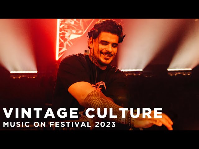 VINTAGE CULTURE at MUSIC ON FESTIVAL 2023 • AMSTERDAM