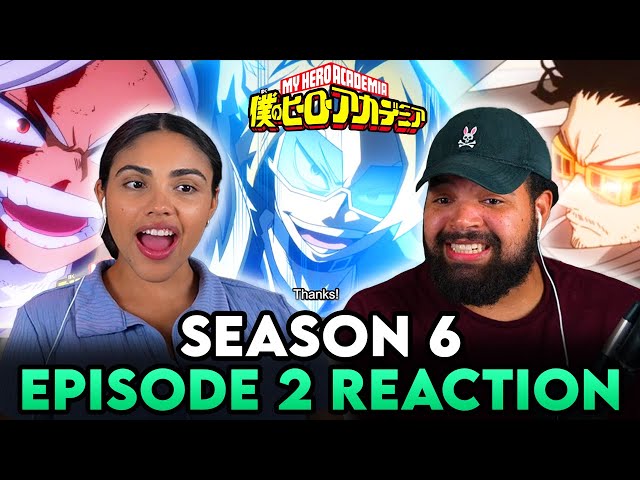MIRKO AND KAMINARI WENT CRAZY! | My Hero Academia Season 6 Episode 2 Reaction