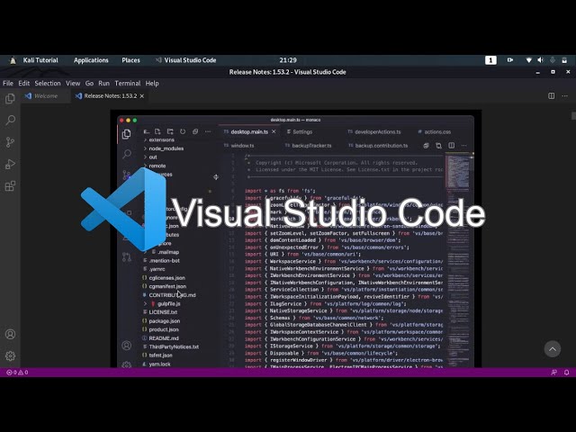 Install Visual Studio Code Kali Linux 2023