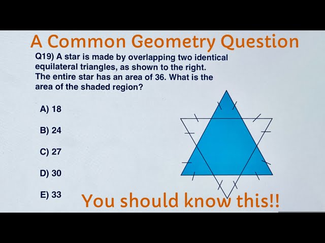 Geometry - Find the area of the shaded region.