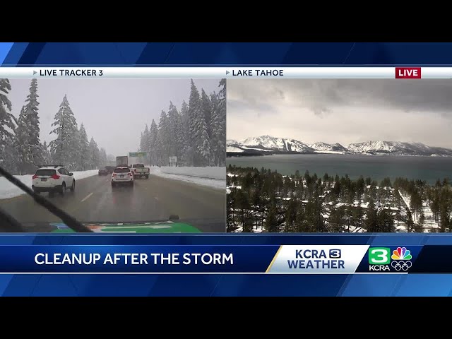 California Snowstorm Impacts | I-80 reopens and more March 4 updates at noon