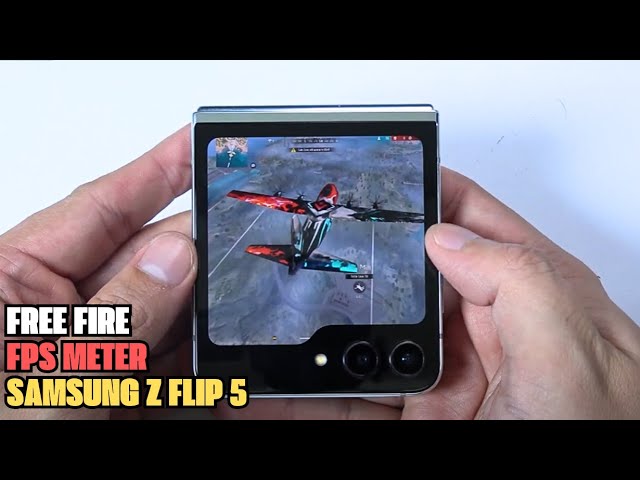 Samsung Galaxy Z Flip 5 test game Free Fire Mobile