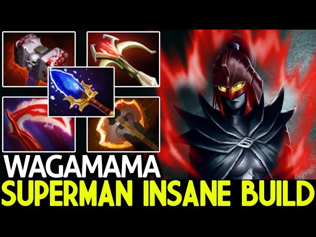 Wagamama [Phantom Assassin] Superman Insane Build Cancer Gameplay 7.22 Dota 2