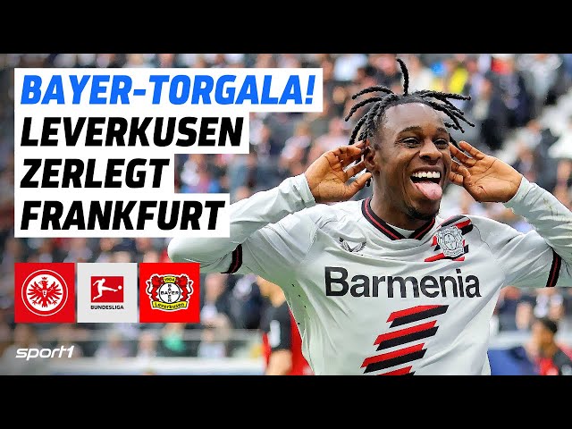 Eintracht Frankfurt - Bayer 04 Leverkusen | Bundesliga Tore und Highlights 32. Spieltag