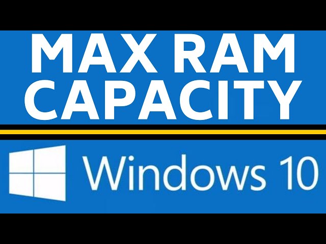 How to Find Maximum RAM Capacity of Your Computer - Windows 10