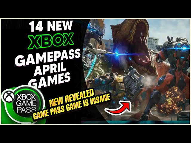 14 NEW XBOX GAME PASS GAMES REVEALED FOR APRIL & BEYOND