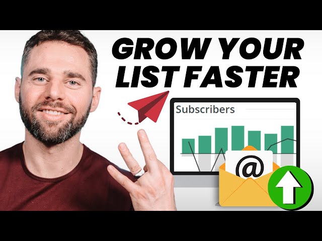 Grow Your Email List Faster! (Try these 3 easy tips)