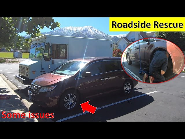 This road tripping van had some issue that needed resolved before they could head home!