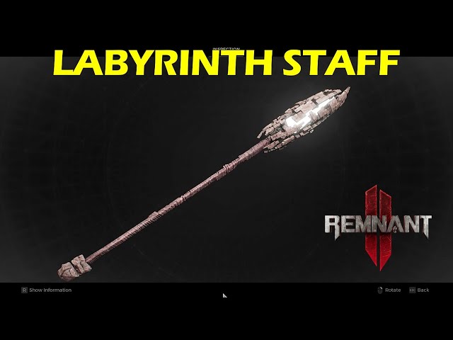 How to get Labyrinth Staff | Remnant 2 Secret Weapons