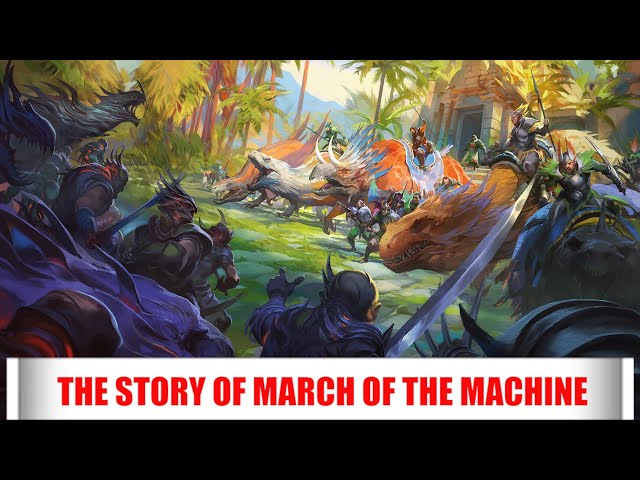 The Story Of March Of The Machine - Magic: The Gathering Lore - Part 8