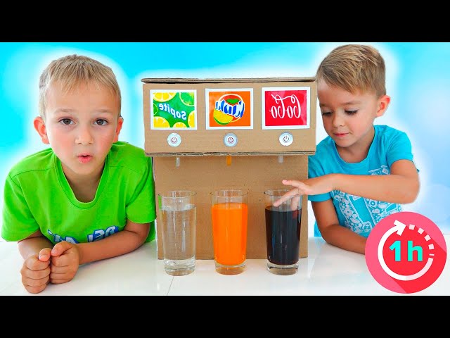 Vlad and Niki The best stories for kids | 1 Hour Video