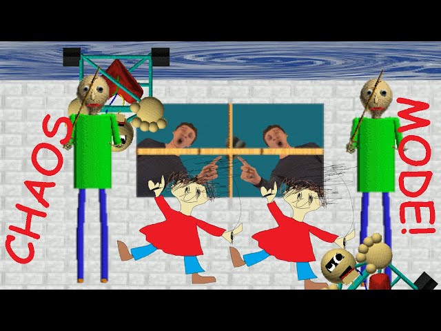 Baldi's Basics Classic Remastered: Completing Chaos Mode! (Demo Style)