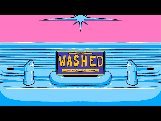 bbno$ x Tiny Meat Gang - WASHED (official lyric video)