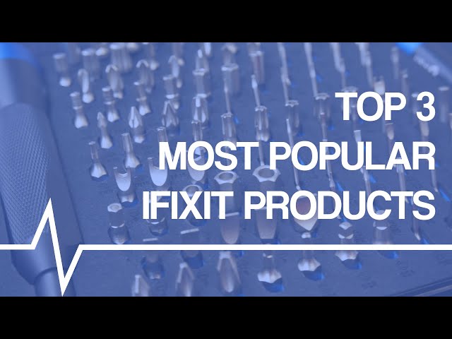 Top 3 most popular iFixit products