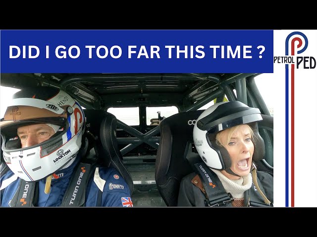 Passenger melt-down in a 300hp Mini Challenge race car - Featuring Joe Achilles !
