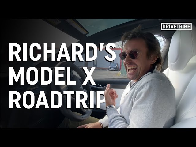 Richard Hammond goes on a road trip in a Tesla Model X