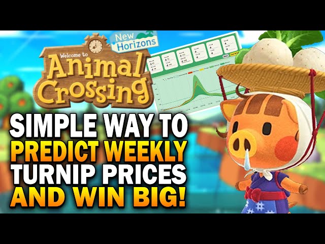Simple Way To Predict Turnip Prices & Win The Stalk Market! Animal Crossing New Horizons Bells