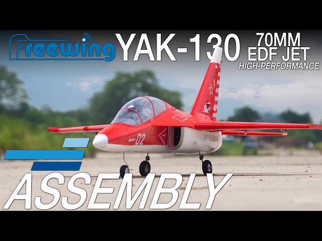 Freewing Yak-130 High Performance 70mm EDF Jet - Motion RC Assembly