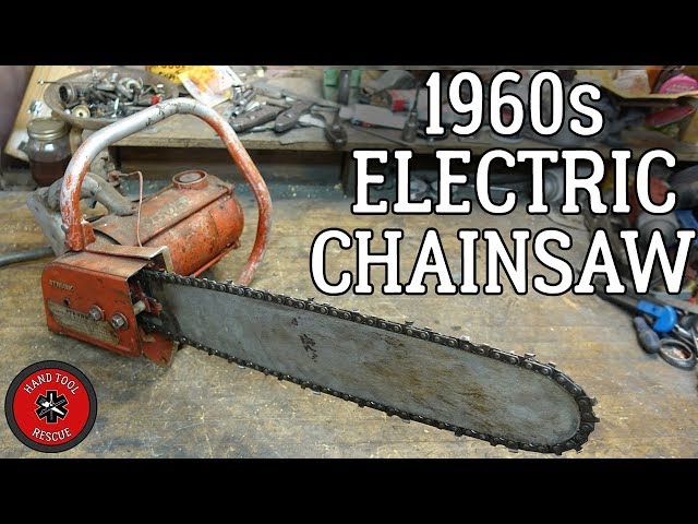 1960s Electric Chainsaw [Restoration] (Part 1 of 2)
