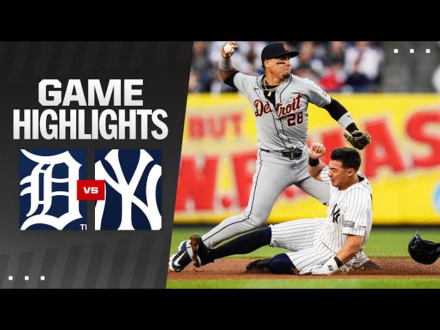 Tigers vs. Yankees Game Highlights (5/3/24) | MLB Highlights