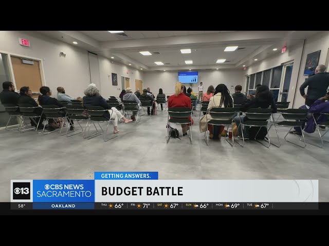 Sacramento town hall tackles budget deficit battle