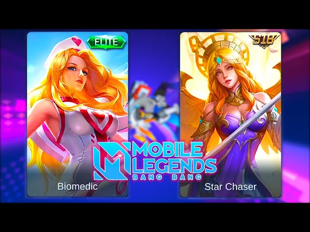 Rafaela Star Chaser Skin VS Biomedic Skin Mobile Legends Bang Bang