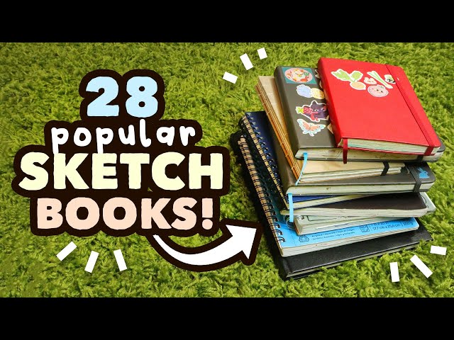 28 Popular Sketchbooks! // Sketchbook Masterlist (based on your comments!)