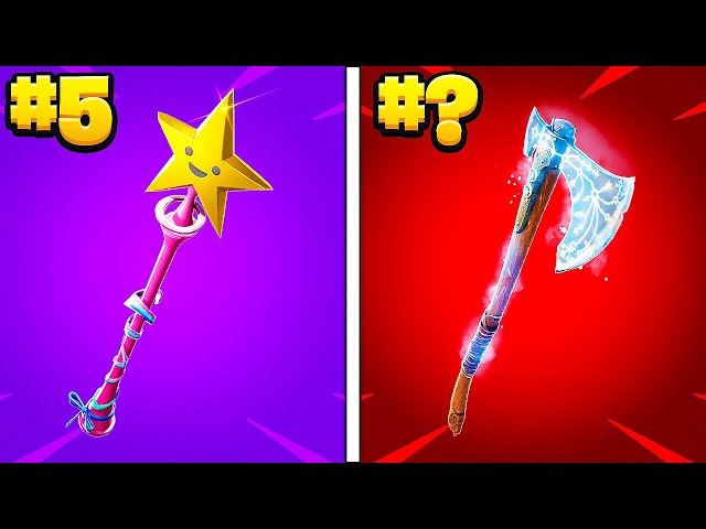 The SWEATIEST Fortnite Pickaxes of 2020