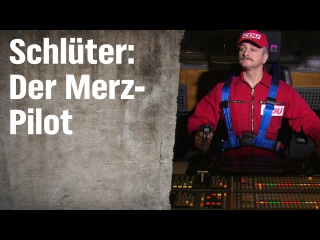 Johannes Schlüter ist der Merz-Pilot | extra 3 | NDR
