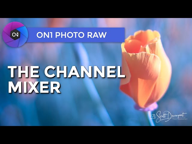 The Channel Mixer Filter - ON1 Photo RAW 2021