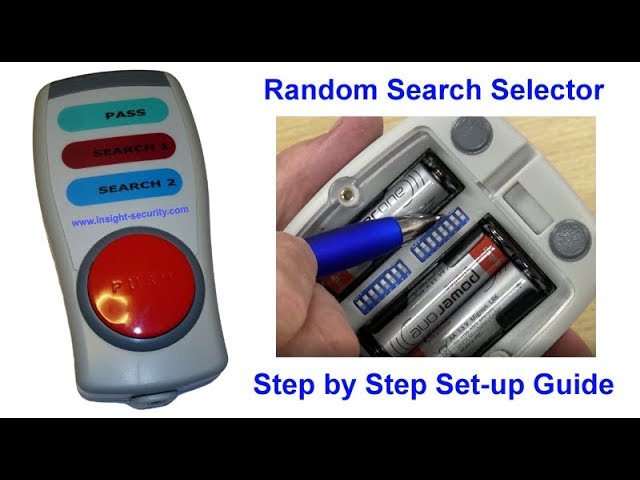 Random Search Selector Step by Step Set-up Guide