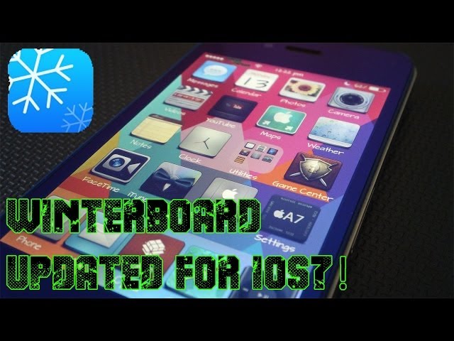 Winterboard Updated For iOS 7 & 64bit! How To Install & List Of Compatible Themes⇩