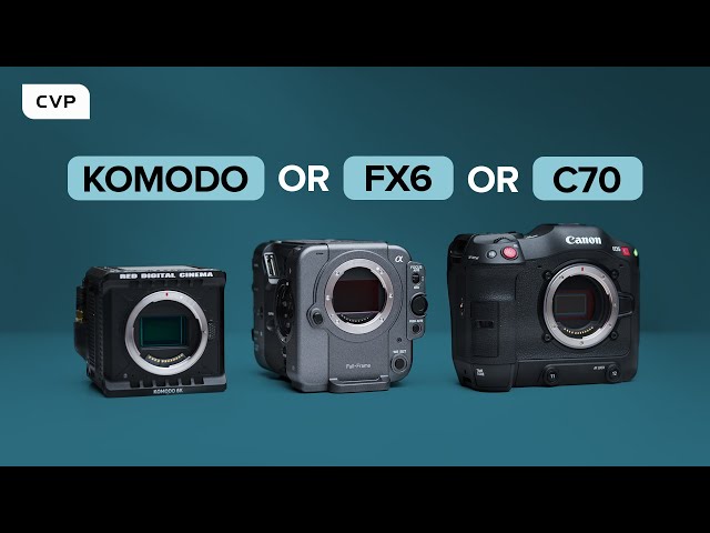 Should You Buy The RED KOMODO, Sony FX6 or Canon C70?!