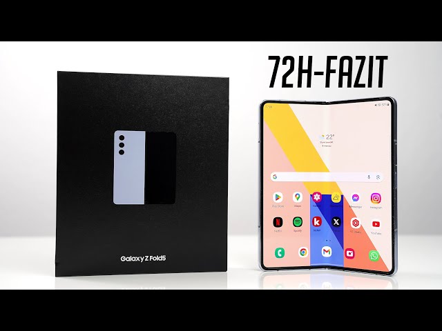 Samsung Galaxy Z Fold 5 - Unboxing & Eindrücke nach 72h (Deutsch) | SwagTab