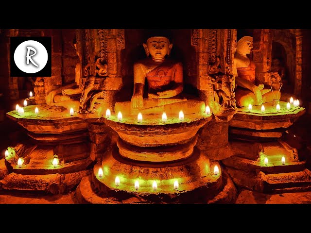 Buddha Temple w/ Tibetan Singing Bowls for Meditation, Insomnia, Spiritual Journey, Relaxation