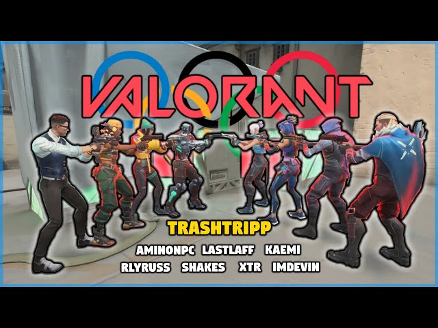 THE VALORANT YOUTUBER OLYMPICS | Ft. Kaemi, AminOnPC, LastLaff, and more!