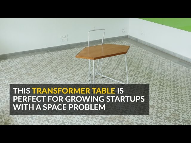 This Transformer Table is Perfect for Growing Startups with a Space Problem