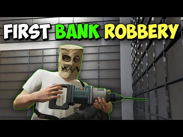 I Robbed My First Bank in GTA Online | Loser to Luxury S3 EP 11