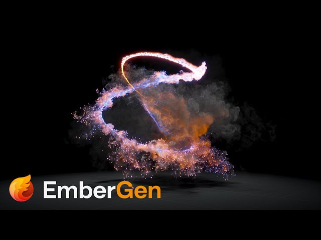 4K entangled particle fluid simulation - EmberGen