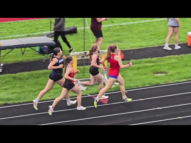 Avery's Conference Championship Track Meet - 800 Meter Run (PR'd @ 3:07) 5/2/2024